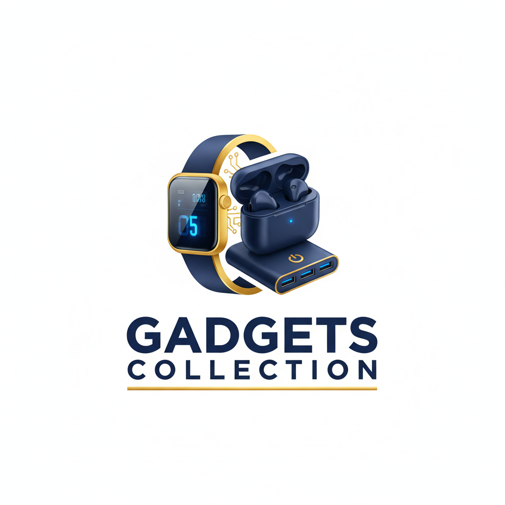 Gadgets Realistic Logo